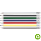 Picture of RECYCLED PAPER PENCIL with White Eraser