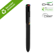 Picture of 4-COLOUR GRS RECYCLED BALL PEN with Sleeve - by Chili
