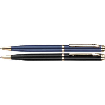Picture of ENVOY BALL PEN (WITH POLYTHENE PLASTIC SLEEVE) (LINE COLOUR PRINT)