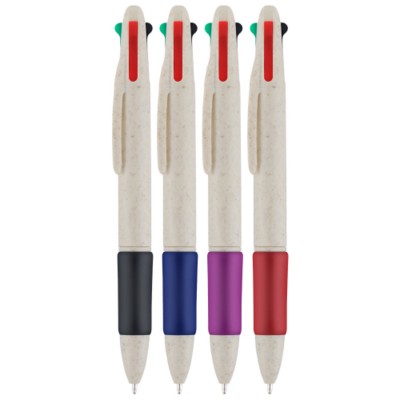 Picture of QUAD WHEATPEN (BLACK, BLUE, RED & GREEN INK)