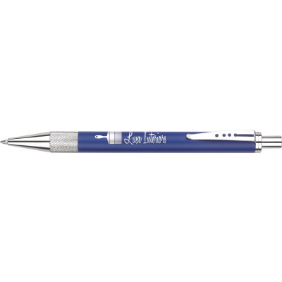 Picture of CLEARANCE MONACO BALL PEN (WITH POLYTHENE PLASTIC SLEEVE) (LINE COLOUR PRINT).