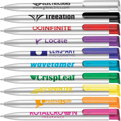 Picture of ABSOLUTE ARGENT BALL PEN (LINE COLOUR PRINT)