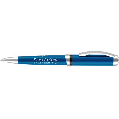 Picture of CLEARANCE SCIMITAR BALL PEN (LINE COLOUR PRINT)