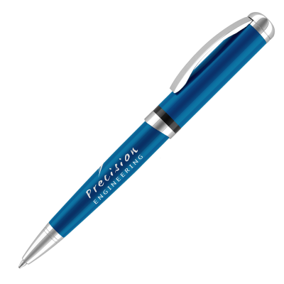 Picture of CLEARANCE SCIMITAR BALL PEN (LINE COLOUR PRINT).