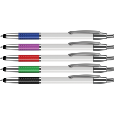 Picture of SYSTEM 074 BALL PEN (LINE COLOUR PRINT).