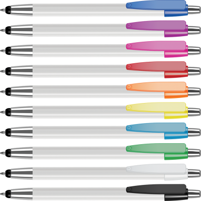 Picture of SYSTEM 081 BALL PEN (LINE COLOUR PRINT)