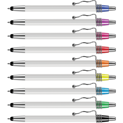 Picture of SYSTEM 086 BALL PEN (LINE COLOUR PRINT)