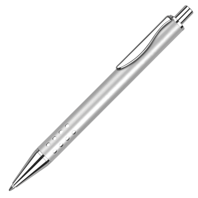 Picture of CLEARANCE TECHNO METAL BALL PEN (WITH POLYTHENE PLASTIC SLEEVE) (LINE COLOUR PRINT).