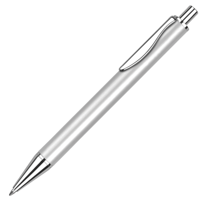 Picture of VOGUE METAL BALL PEN (WITH POLYTHENE PLASTIC SLEEVE) (LINE COLOUR PRINT)