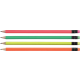 Picture of WOOD PENCIL - FLURORESCENT COLOURS