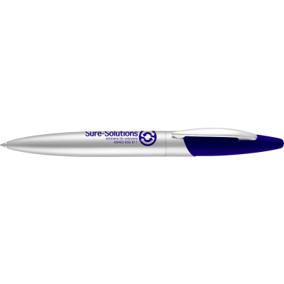 Picture of CLEARANCE BULLET BALL PEN (LINE COLOUR PRINT).