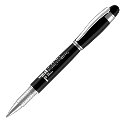 Picture of CLEARANCE CARLTON ROLLERBALL PEN (LINE COLOUR PRINT)