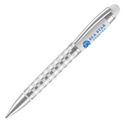 Picture of CLEARANCE CHEQUERS BALL PEN (LINE COLOUR PRINT)