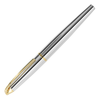 Picture of DA VINCI LUCERNE FOUNTAIN PEN (WITH POLYTHENE PLASTIC SLEEVE) (LASER ENGRAVED 360)