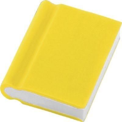 Picture of BOOK ERASER in Yellow