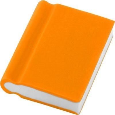 Picture of BOOK ERASER in Orange