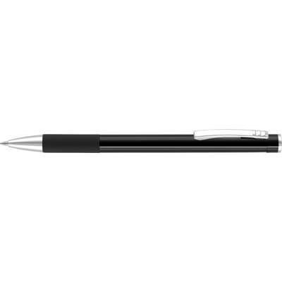 Picture of CLIO ALUMINIUM METAL SILVER METAL BALL PEN in Black