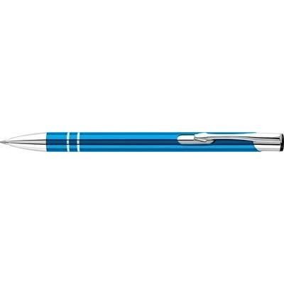 Picture of ELECTRA ALUMINIUM METAL BALL PEN in Blue
