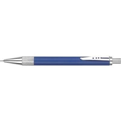 Picture of MONACO MECHANICAL PROPELLING PENCIL in Blue with Silver Trim