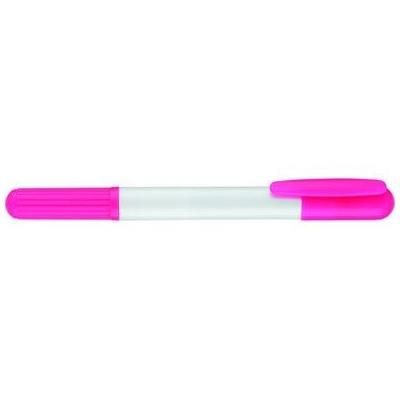 Picture of PRIMA GEL HIGHLIGHTER in White with Pink Trim & Highlighter