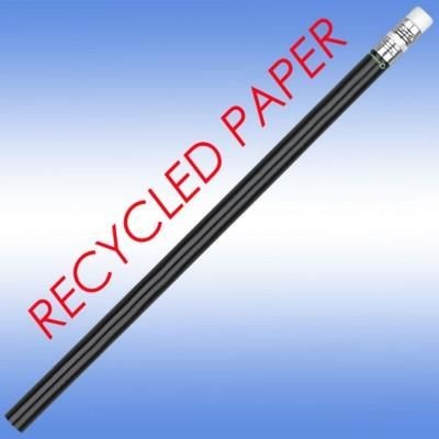 Picture of RECYCLED PAPER PENCIL in Black