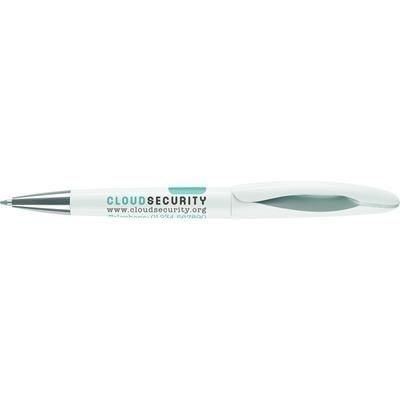 Picture of SPARTA ARGENT BALL PEN in White with Argent Trim