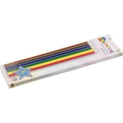 Picture of CARNIVAL COLOURING PENCIL SET in Full Size Pack of 6