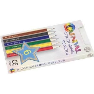 Picture of CARNIVAL COLOURING PENCIL SET in Half Size Pack of 6