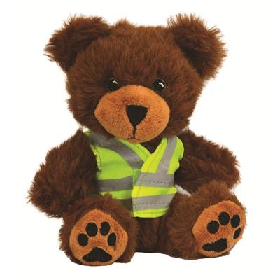 Picture of 5 INCH GEORGE BEAR AND HIGH VISIBILITY REFLECTIVE VEST