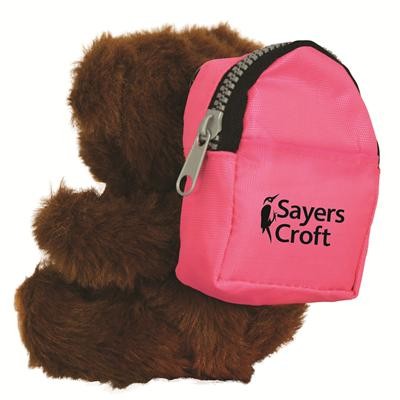 Picture of 5 INCH GEORGE BEAR AND BACKPACK RUCKSACK
