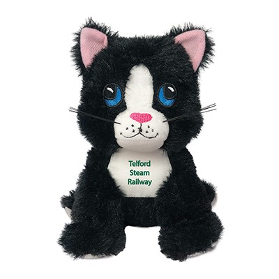 Picture of SOFT TOY CAT with Print on Chest