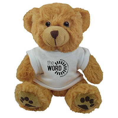 Picture of DEXTER BEAR with White Tee Shirt.