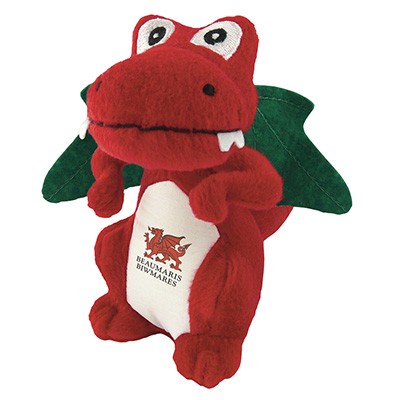 Picture of SOFT PLUSH DRAGON with Print on Chest