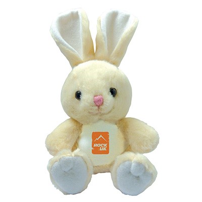 Picture of SOFT PLUSH RABBIT with Printed Sash