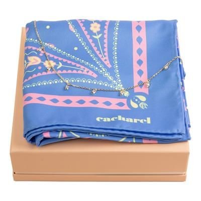 Picture of CACHAREL SET CACHAREL NECKLACE & SILK SCARF