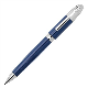 BALL PEN CLASSICALS SILVER CHROME BLUE image 2