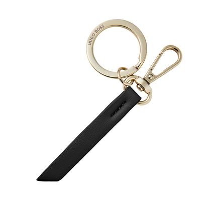 Picture of HUGO BOSS KEYRING TRIGA BLACK