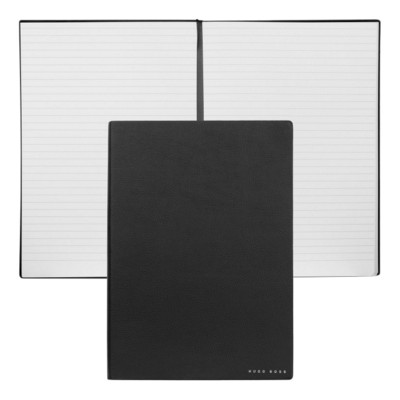 Picture of HUGO BOSS NOTE BOOK B5 ESSENTIAL STORYLINE BLACK LINED