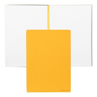 Picture of HUGO BOSS NOTE BOOK B5 ESSENTIAL STORYLINE YELLOW LINED