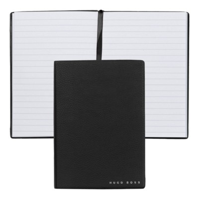 Picture of HUGO BOSS NOTE BOOK A6 ESSENTIAL STORYLINE BLACK LINED