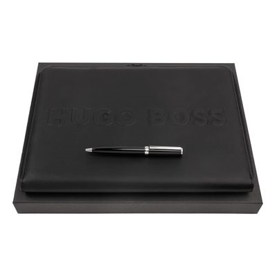Picture of HUGO BOSS SET HUGO BOSS BALL PEN & CONFERENCE FOLDER A4