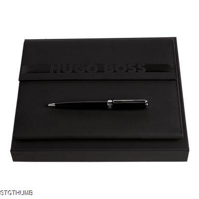 Picture of HUGO BOSS SET HUGO BOSS (BALLPOINT PEN & FOLDER A5)
