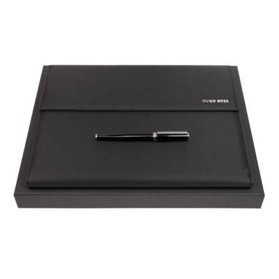 Picture of HUGO BOSS SET HUGO BOSS FOUNTAIN PEN & FOLDER A4