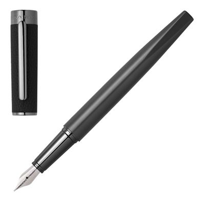 Picture of HUGO BOSS FOUNTAIN PEN CORIUM BLACK