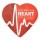 HEART SHAPE FRIDGE MAGNET image 2