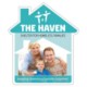 HOUSE SHAPE FRIDGE MAGNET image 2