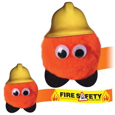 Picture of FIREFIGHTER HAT LOGO BUG with Printed Ribbon