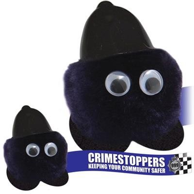 Picture of POLICE HELMET LOGO BUG with Printed Ribbon