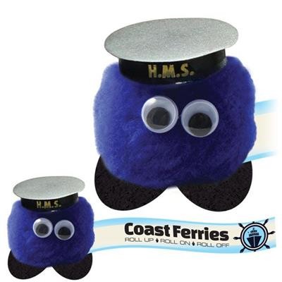 Picture of SAILOR HAT LOGO BUG with Printed Ribbon