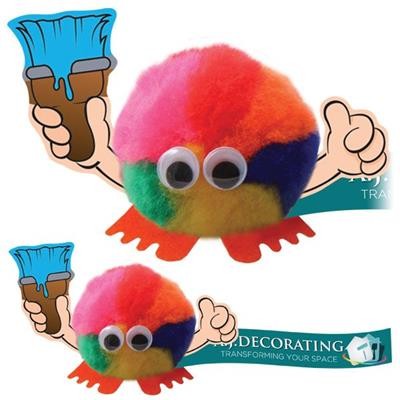 Picture of PAINT BRUSH HANDHOLDER LOGO BUG with Full Colour Printed Ribbon